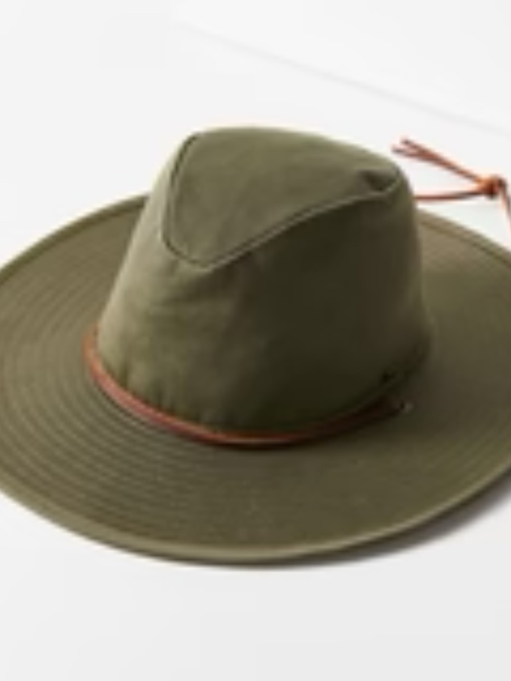 Canvas Boonie Hat - Olive Brown